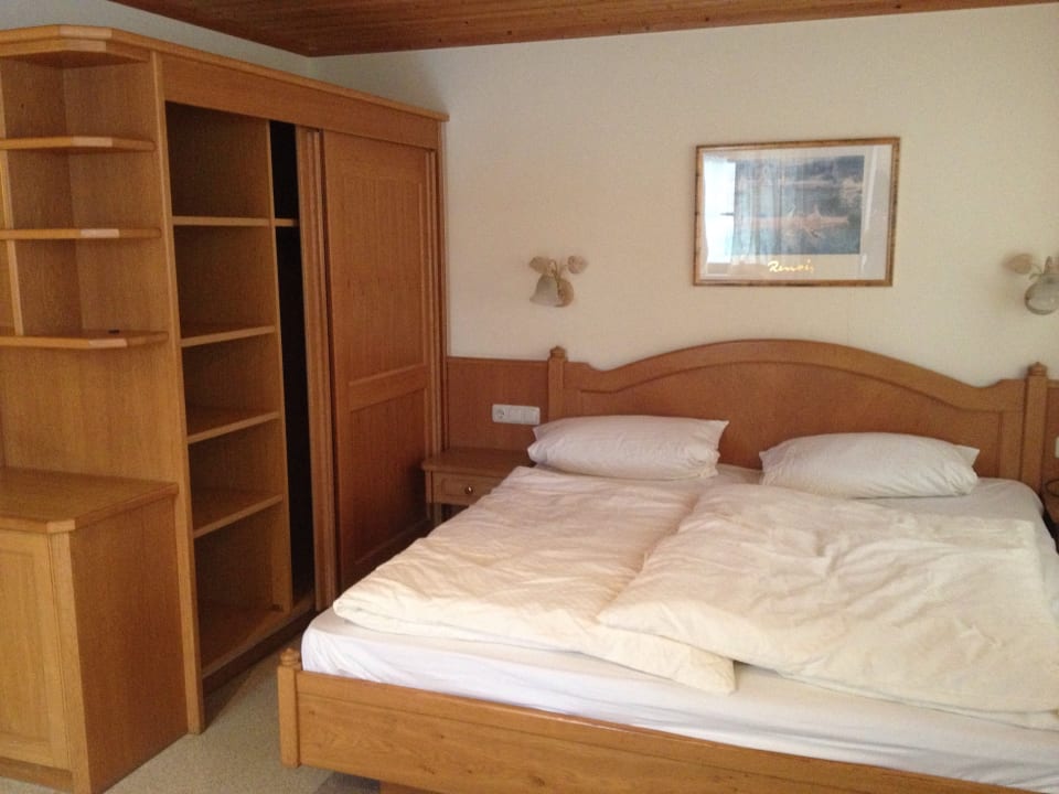 Appartement 3 Schlafbereich Berghof Babel