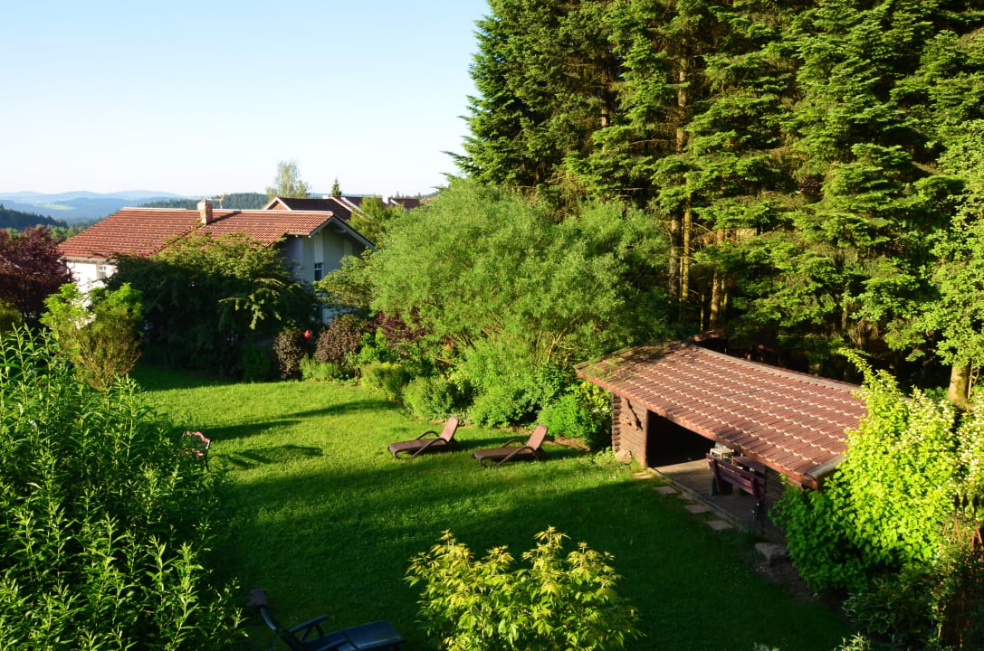 Blick vom Hotelzimmer Wohlfühlhotel zur Post
