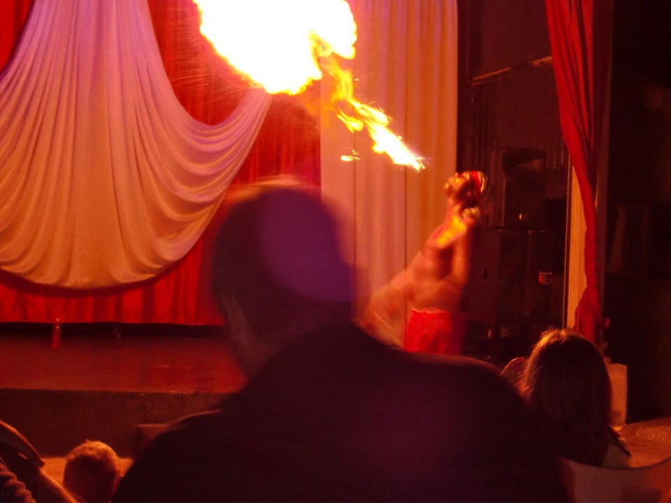 Nochmal der Feuergott Momo Royal Atlantis Beach Hotel