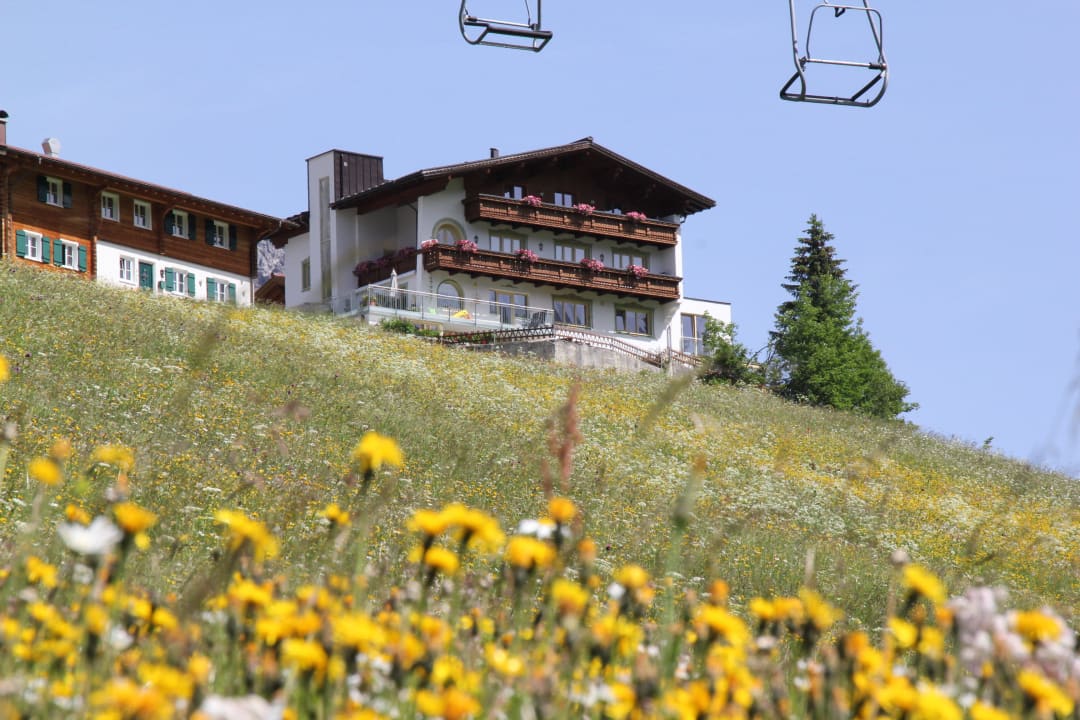 Bergland im Sommer Pension Bergland