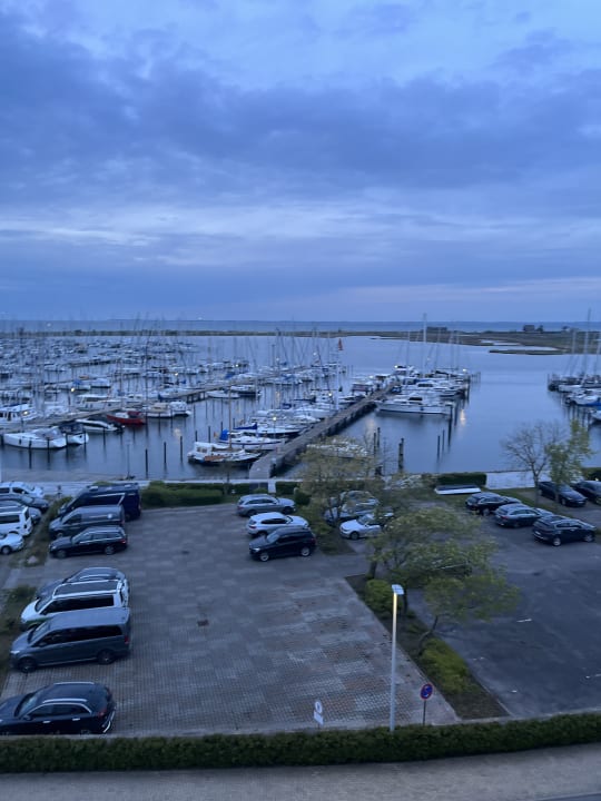 Ausblick Hafenhotel Meereszeiten
