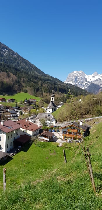 Ausblick Berghotel Rehlegg