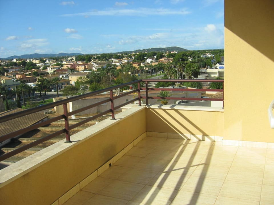 Ausblick vom Balkon allsun App.-Hotel Orient Beach