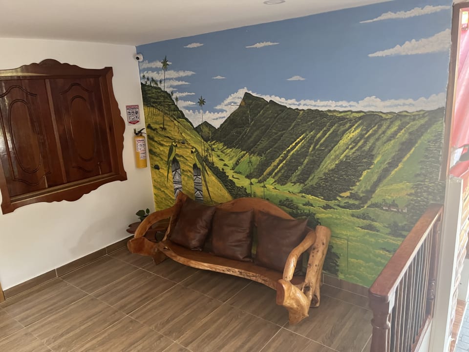 Lobby Hospedaje Vista Hermosa Salento