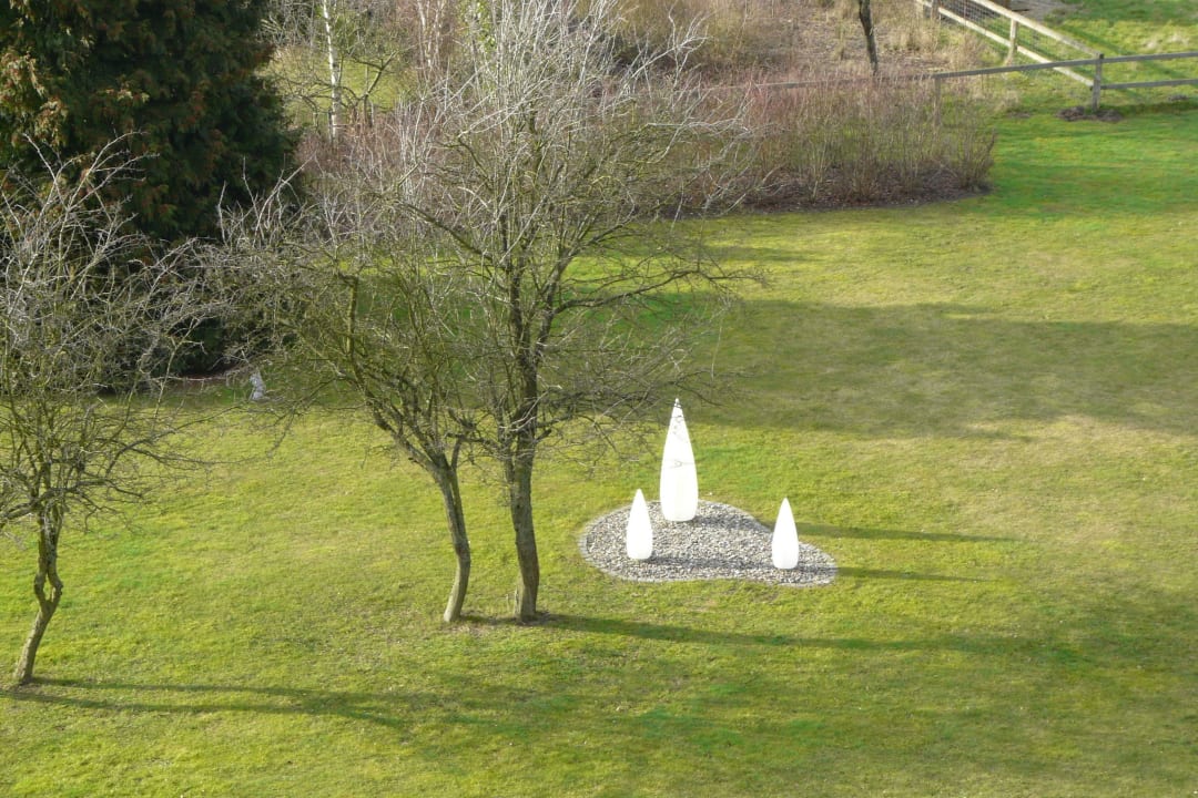 Ansicht vom Balkon Strandhafer Aparthotel