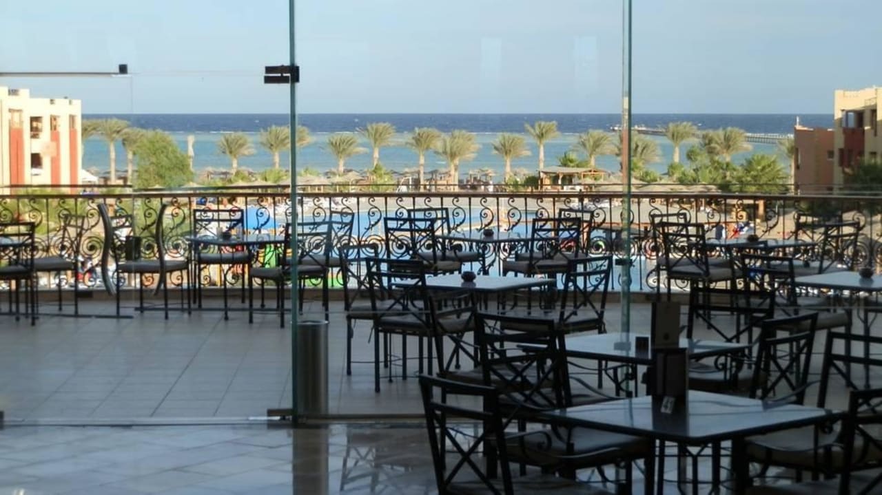 Blick aus der Lobby Casa Mare Resort