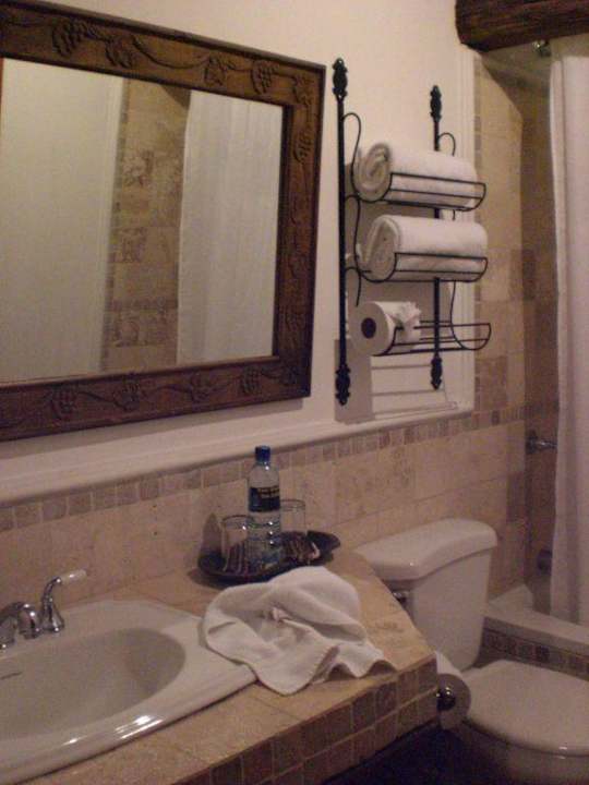Badezimmer Posada de Don Rodrigo La Antigua