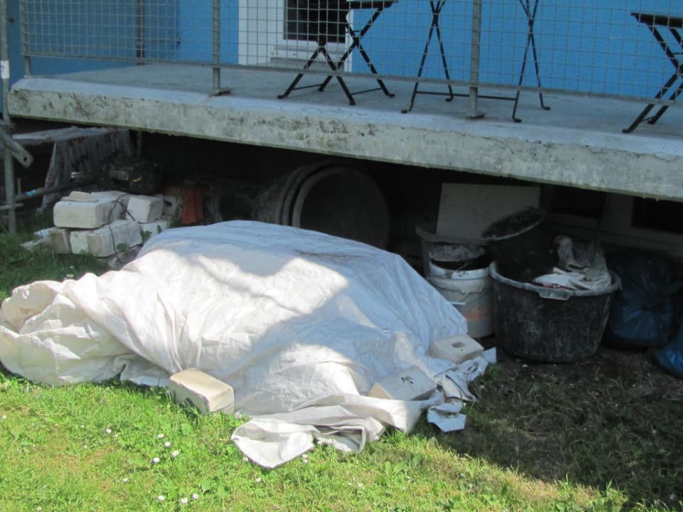 Achtung Baustelle  Haus Marinus