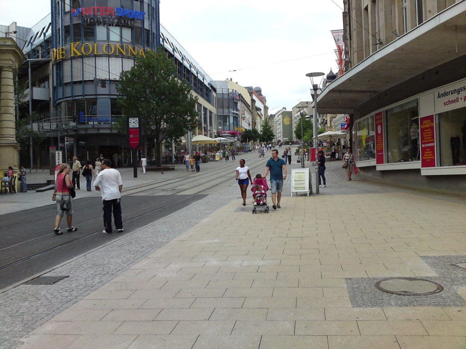 Hotel in der Fußgängerzone von Plauen Hotel Alexandra