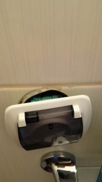 Steckdose im Bad  Hotel Posejdon
