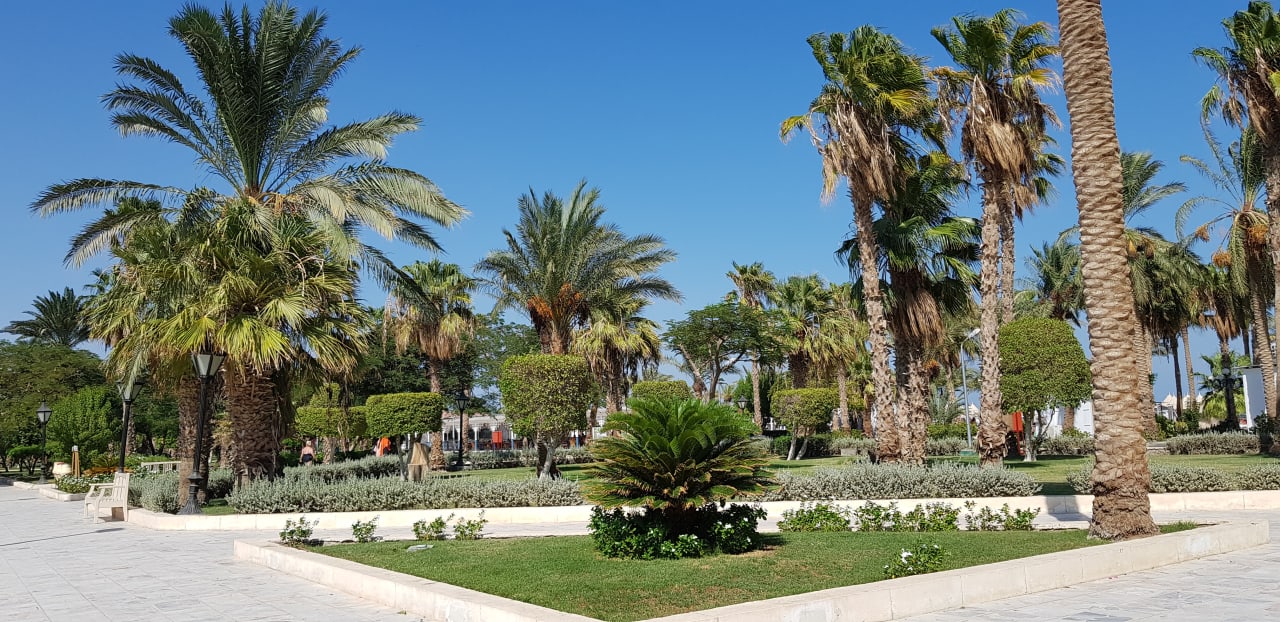 Gartenanlage The Grand Hotel Hurghada