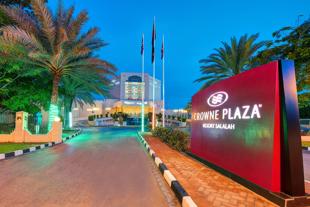 Außenansicht Crowne Plaza Salalah
