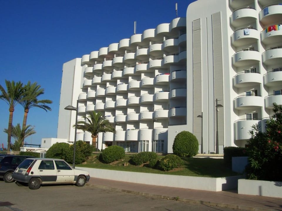 Außenansicht rückwärts Hipotels Hipocampo Playa