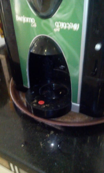 Kaffeemaschiene im Restaurant Stella Garden Resort & Spa, Makadi Bay