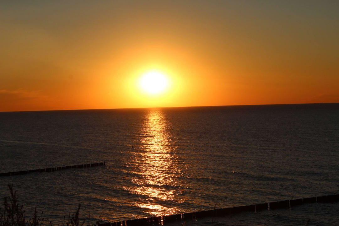 Sonnenuntergang in Nienhagen Ferienresort Seepferdchen