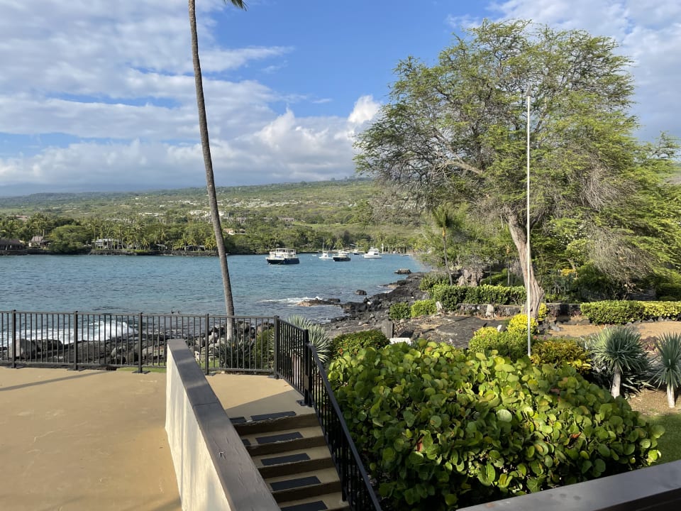 Gartenanlage Outrigger Kona Resort and Spa