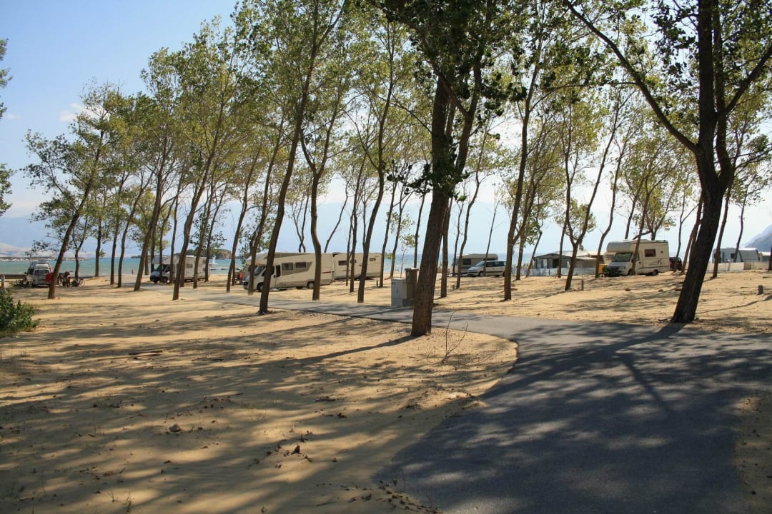 Blick zum Meer Valamar Camping San Marino