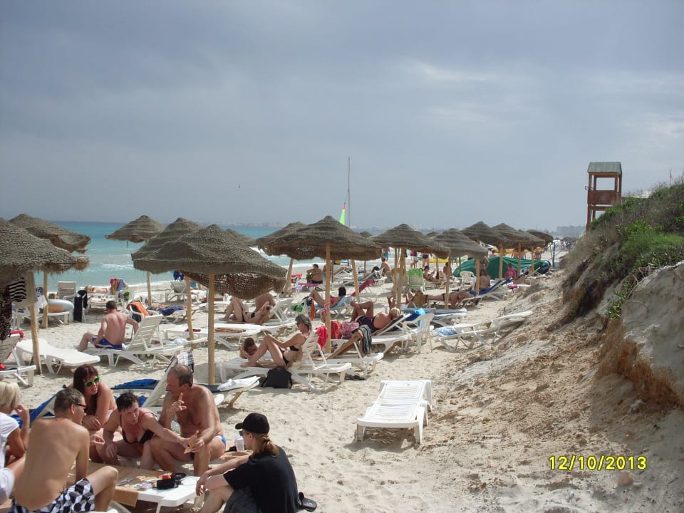 Rechte Strandseite Hotel El Mouradi Cap Mahdia