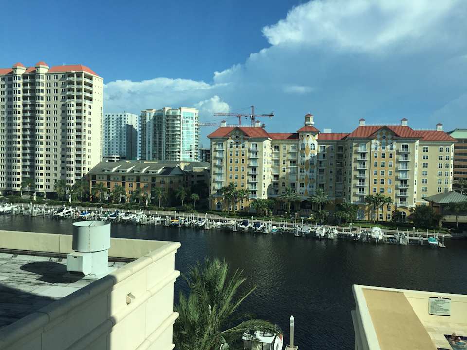 Ausblick Marriott Tampa Waterside Hotel and Marina