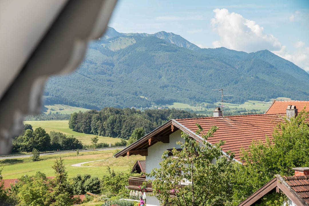 Blick vom Zimmer Hotel Garni Alpenblick