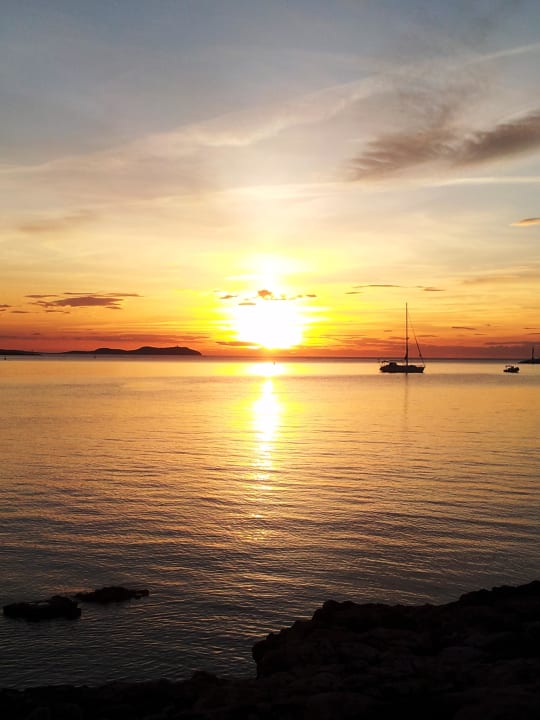 Sonnenuntergang Hotel Osiris