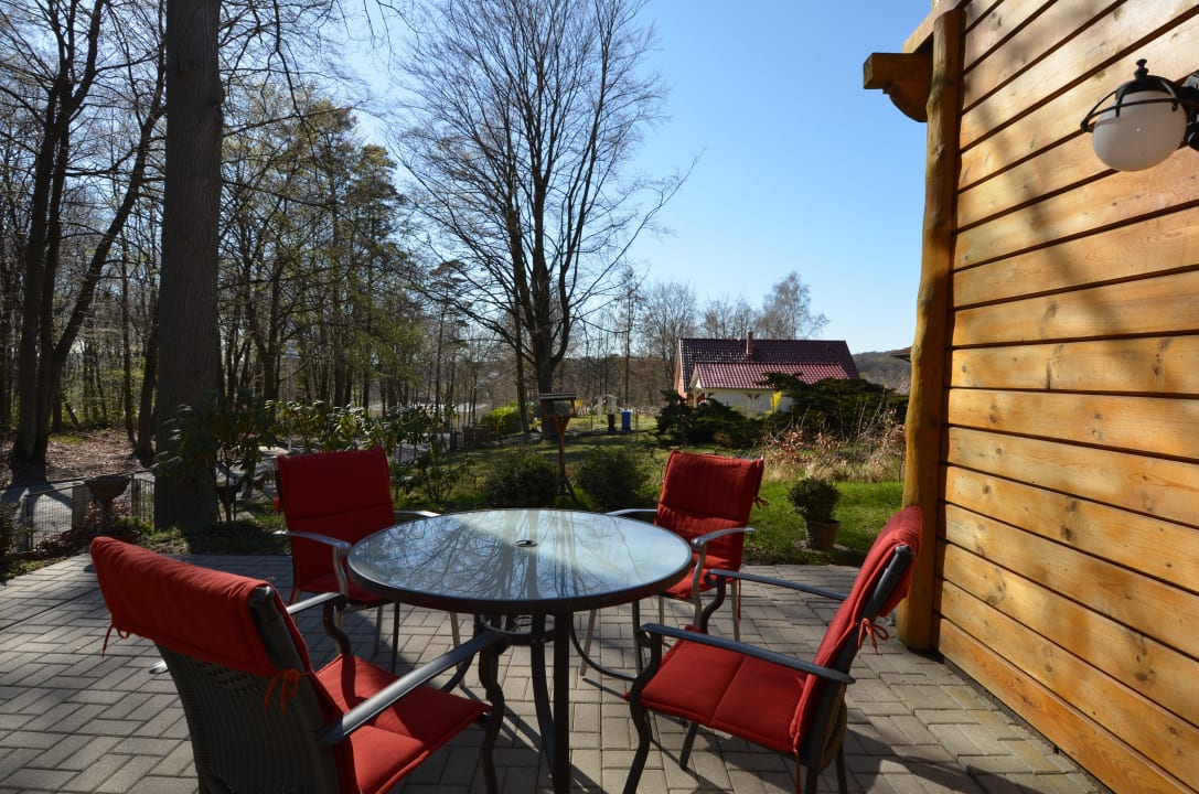 Terrasse Strandschlösschen Sellin