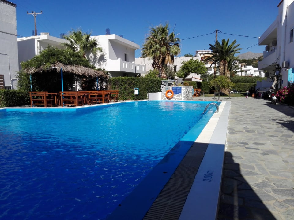 Außenansicht Apollo Apartments Plakias