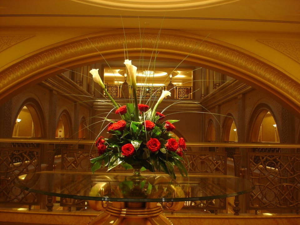 Blumenschmuck Emirates Palace Mandarin Oriental