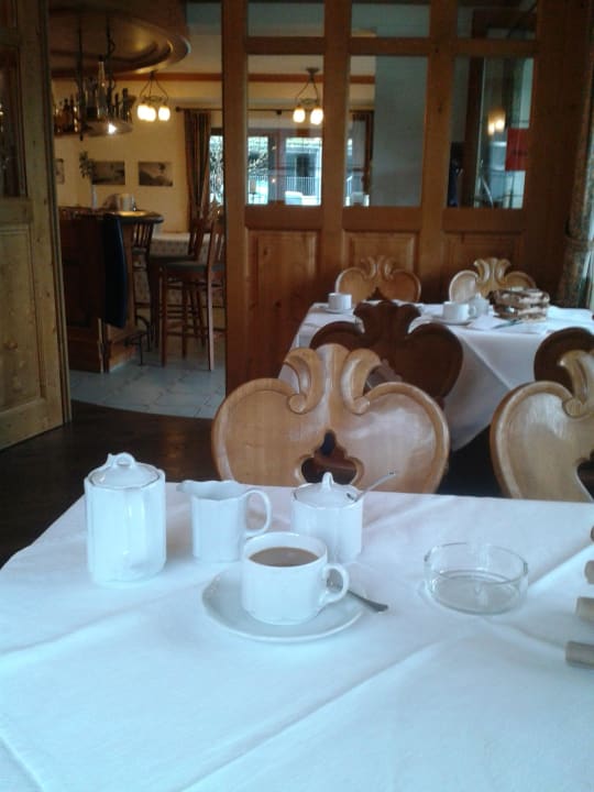 Gemütliches Kaffee trinken Hotel Jagdhof