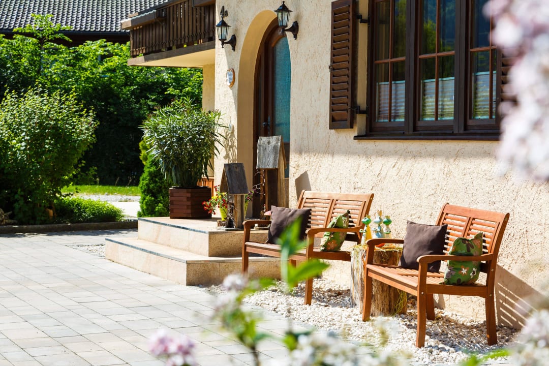 Eingangsbereich Ferienwohnungen Landhaus Gastager
