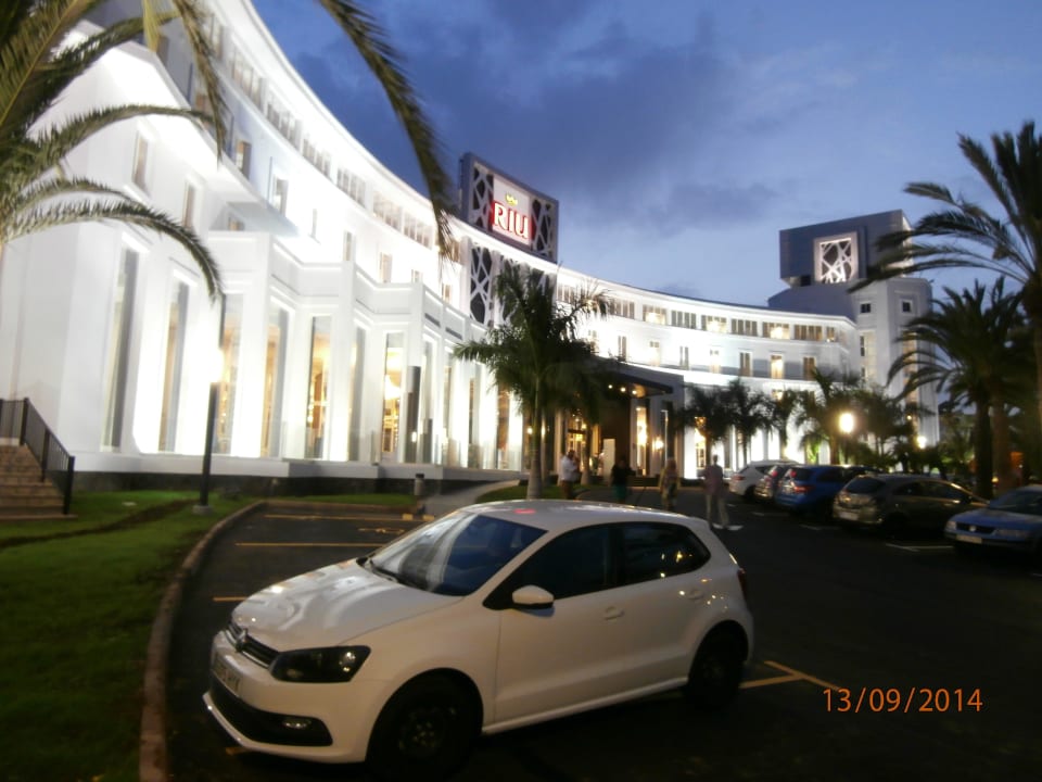 Eingang Hotel Riu Palace Meloneras