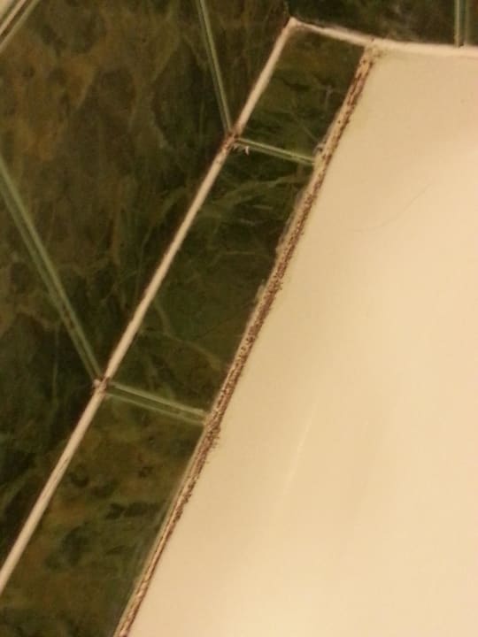 Badfugen verschimmelt Hotel Baross