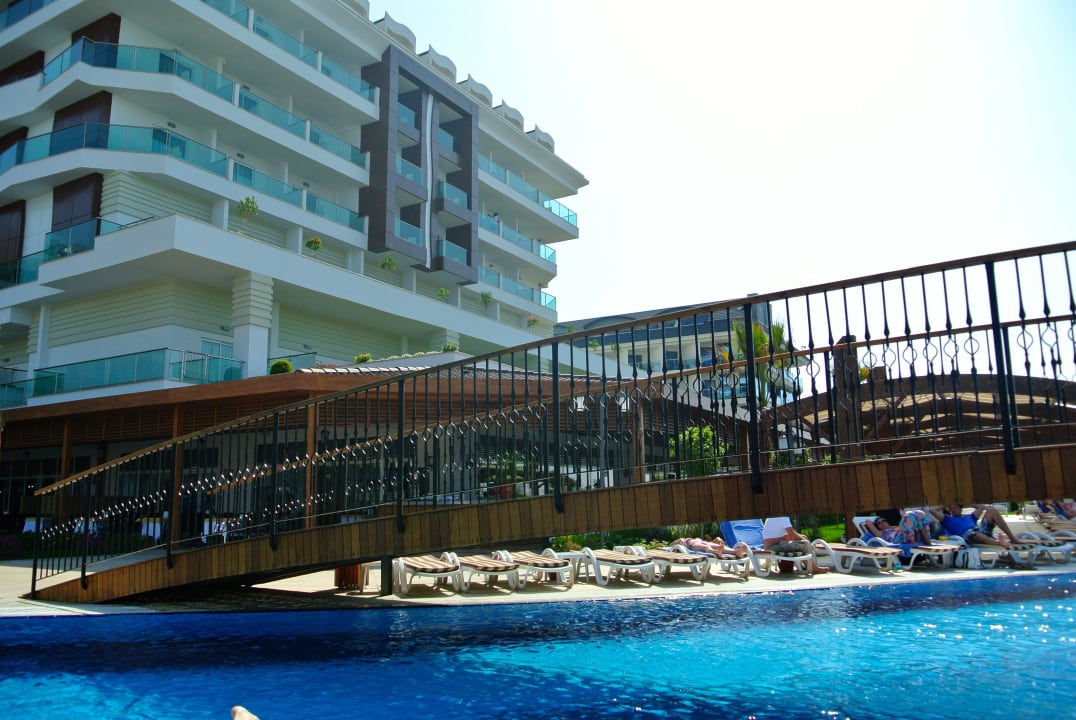 Vom pool aus Adalya Ocean Deluxe