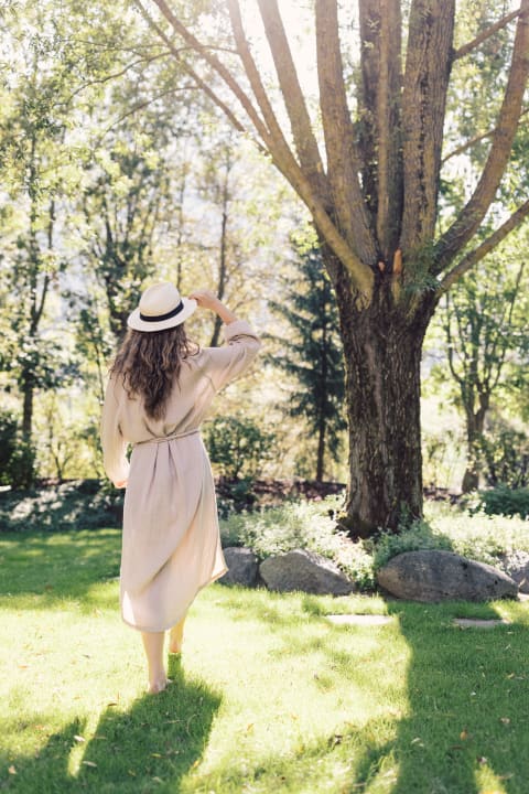 Gartenanlage Alpenpalace Luxury Hideaway & Spa Retreat