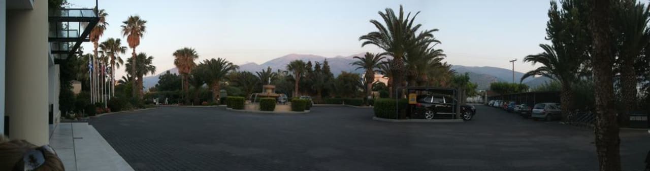 Panoramic photo of outside Phãea Cretan Malia