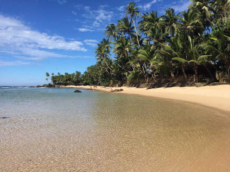 Strand mit Blick auf Cabanas Galawatta Beach Cabanas