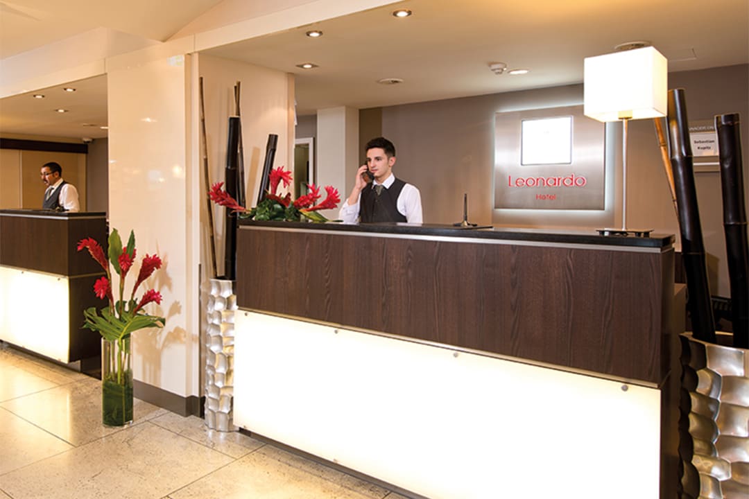 Lobby Leonardo Hotel Hannover Airport