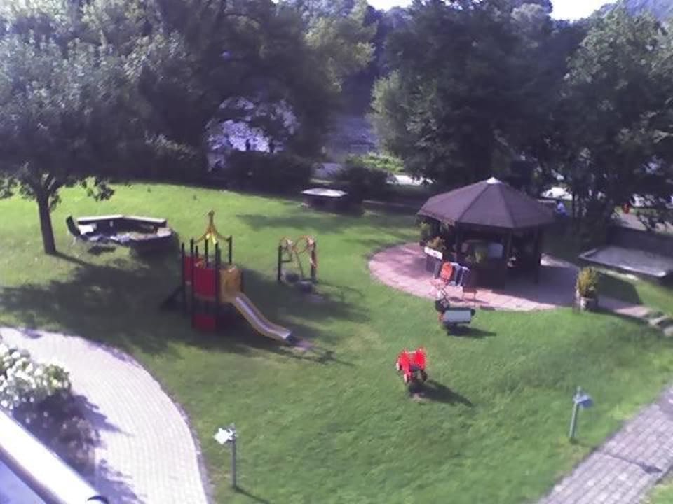 Blick in den Garten Ringhotel Zweibrücker Hof