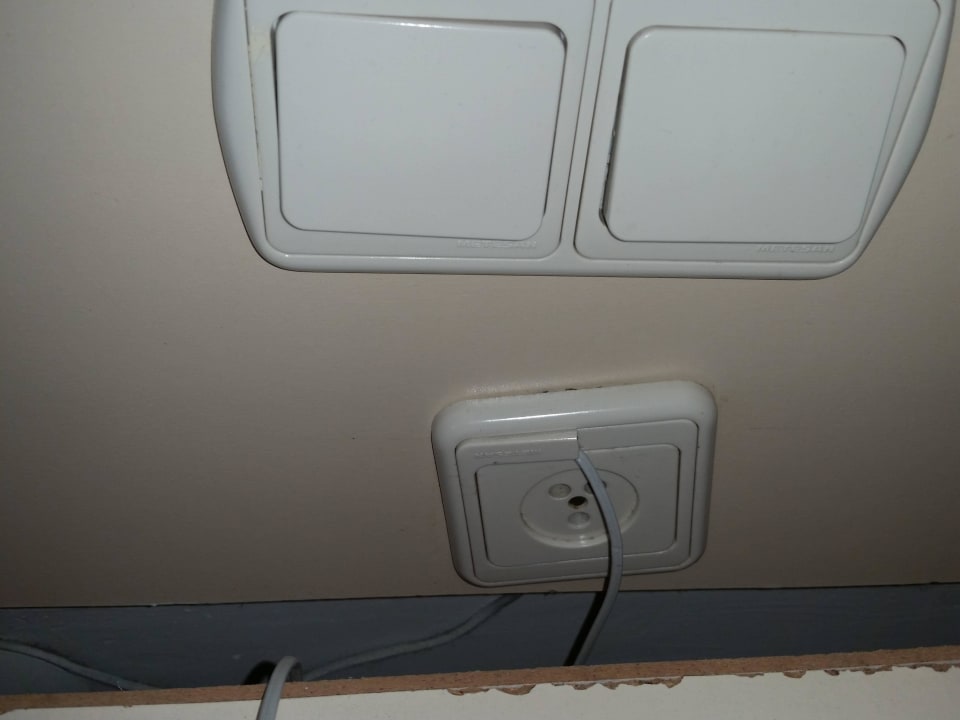 Das sollte eine Steckdose sein  Incekum Su Hotel