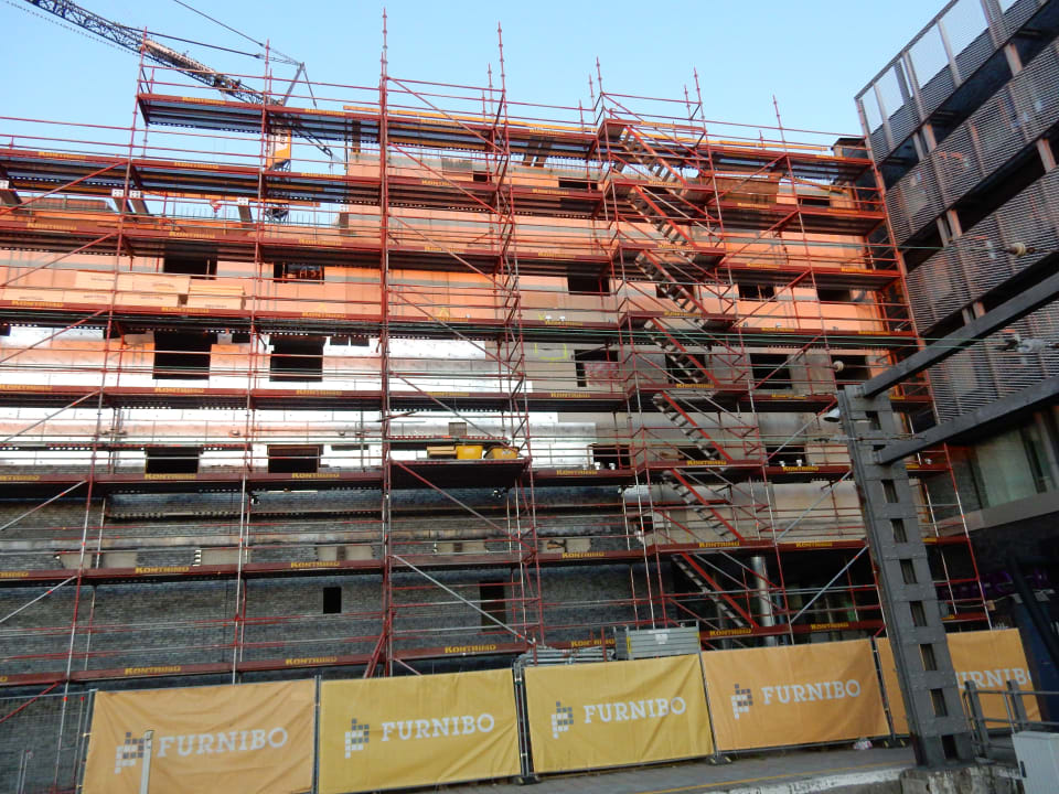 Außenansicht Hotel Mercure Blankenberge Station