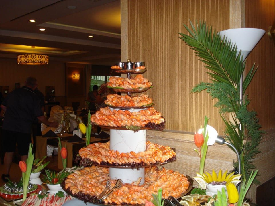 Leckere Vorspeisen am Galaabend Aydinbey Kings Palace & Spa