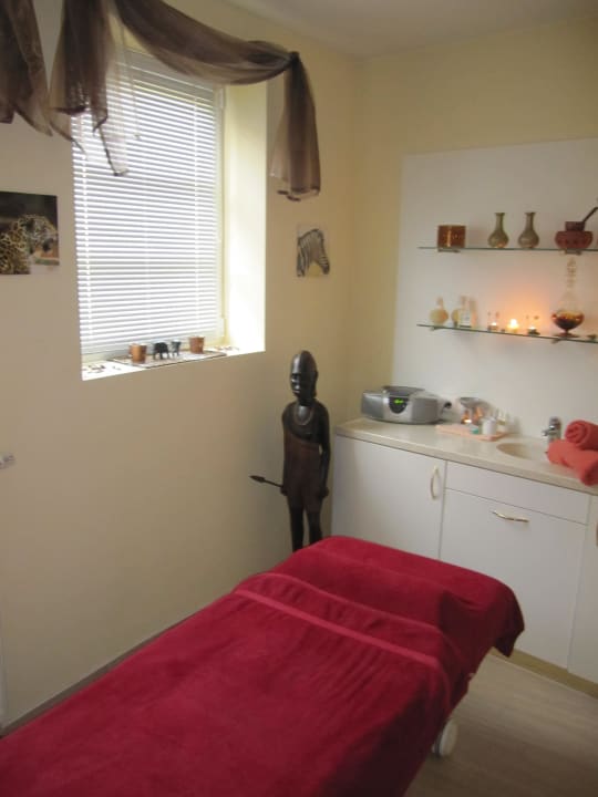 Die Massageliege im Spa Hotel Fährhaus