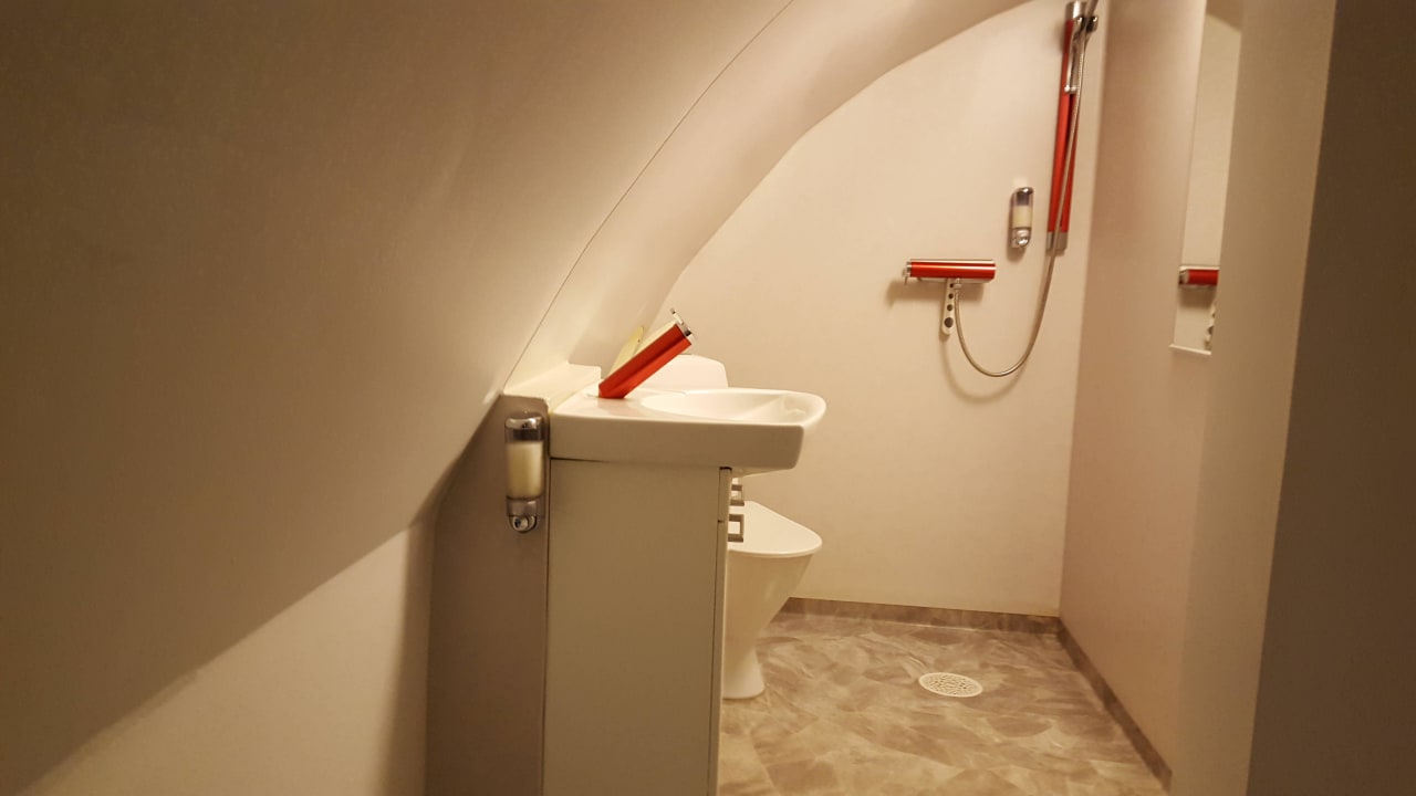 WC und Dusche  Hostel Jumbo Stay