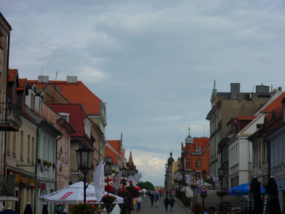 Ulica przed hotelem Hotel Pietrak