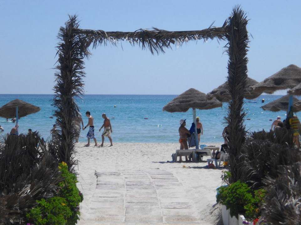 Strandzugang Hotel El Mouradi Cap Mahdia