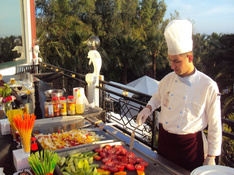 Show-Cooking beim Japaner Delphin Deluxe Resort