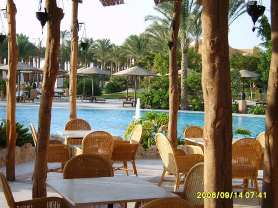 Blick vom Karibischen Restaurant Grand Makadi