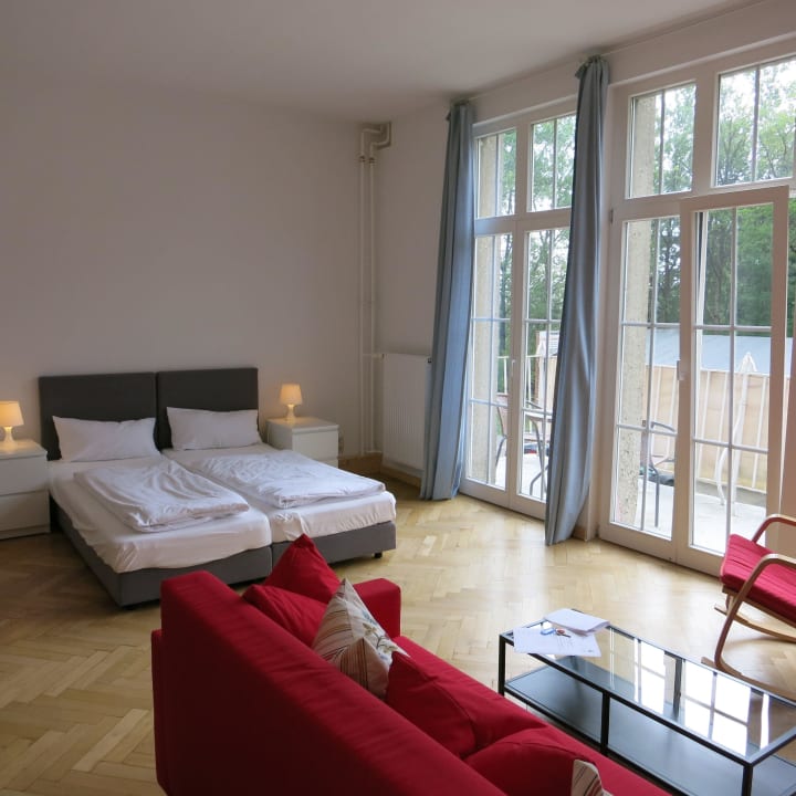 Unsere schöne "Suite"..... Hotel am Fischereihafen