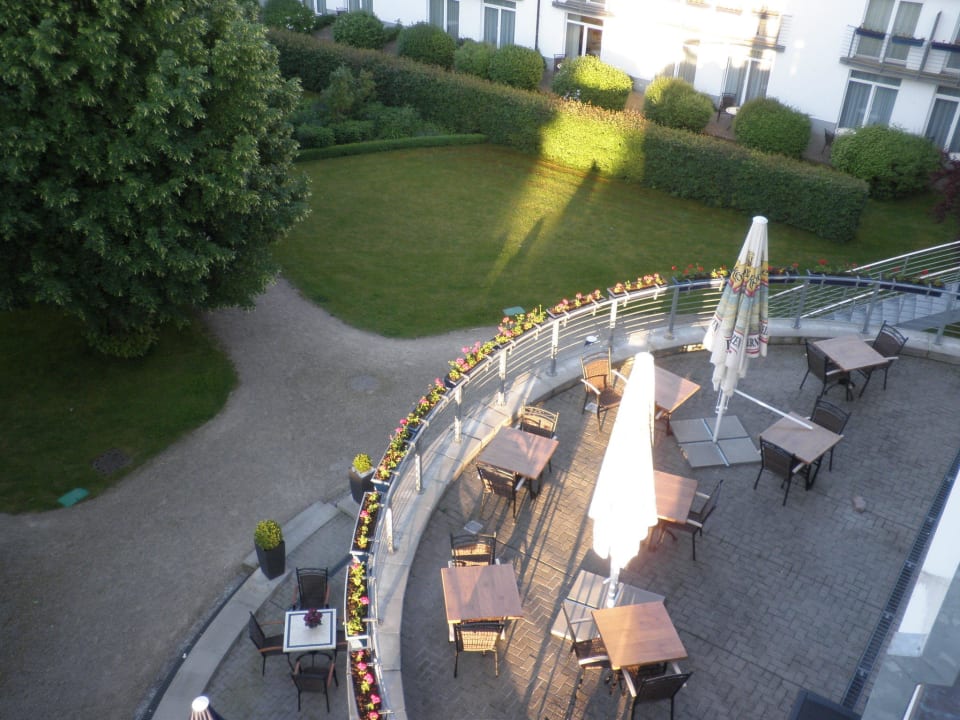 Terrasse Seehotel Großherzog von Mecklenburg