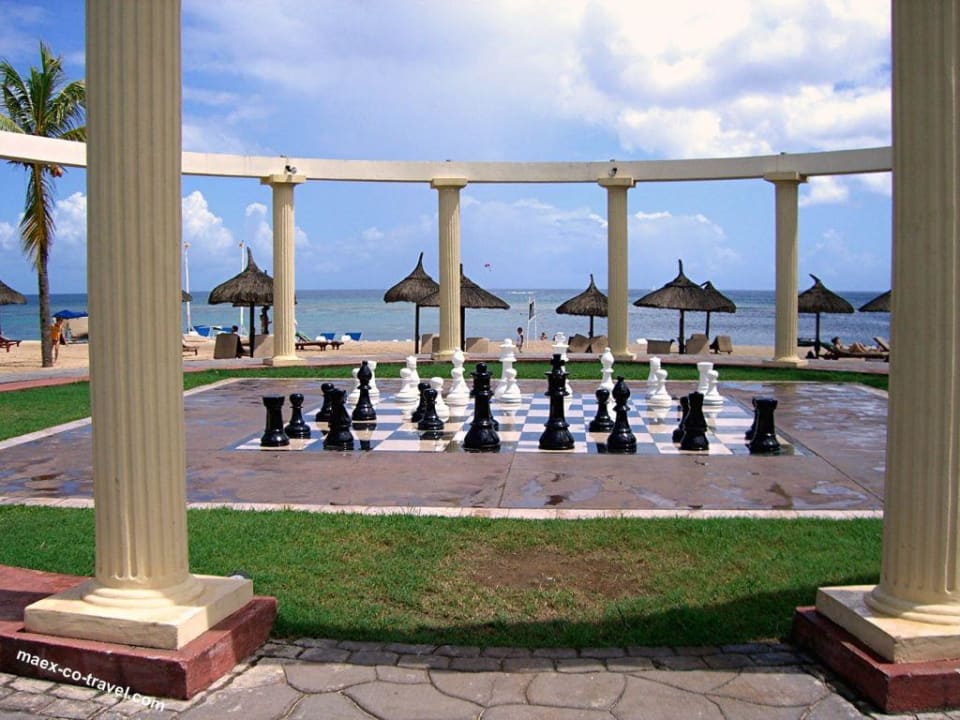 Großes Schachspiel Le Meridien Ile Maurice